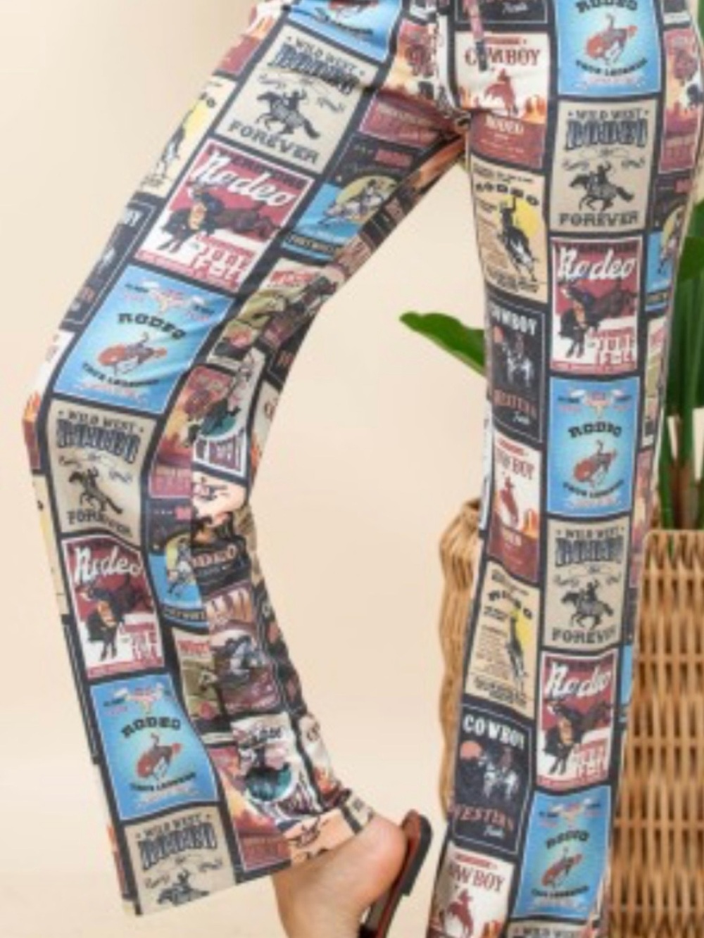 Blue Rodeo Knit Pants - Picture 10 of 10